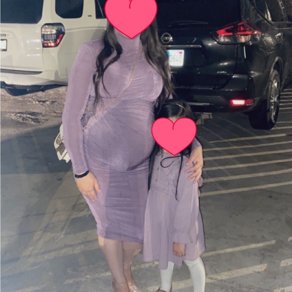 Purple dress!